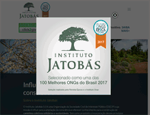 Tablet Screenshot of institutojatobas.org.br